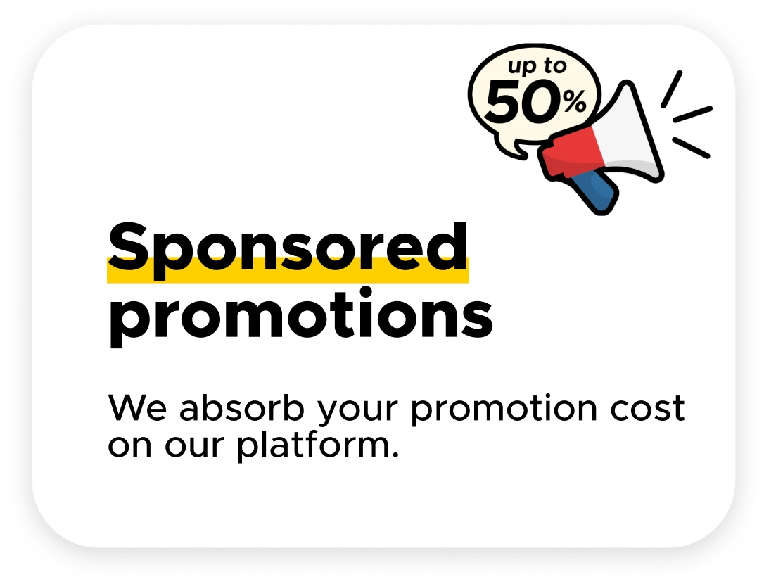 Sponsored promotions