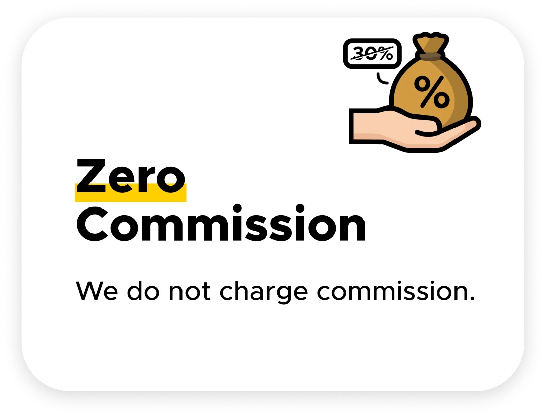 Zero commission